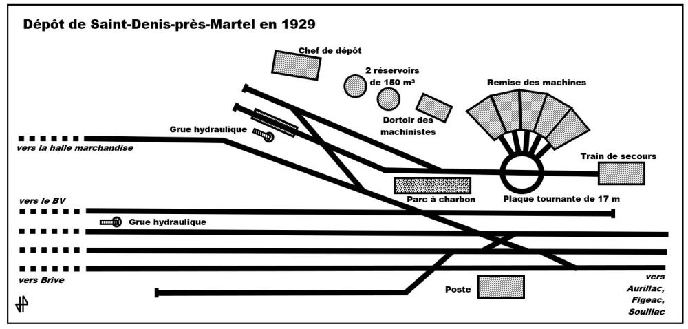 Plan dépôt St-Denis